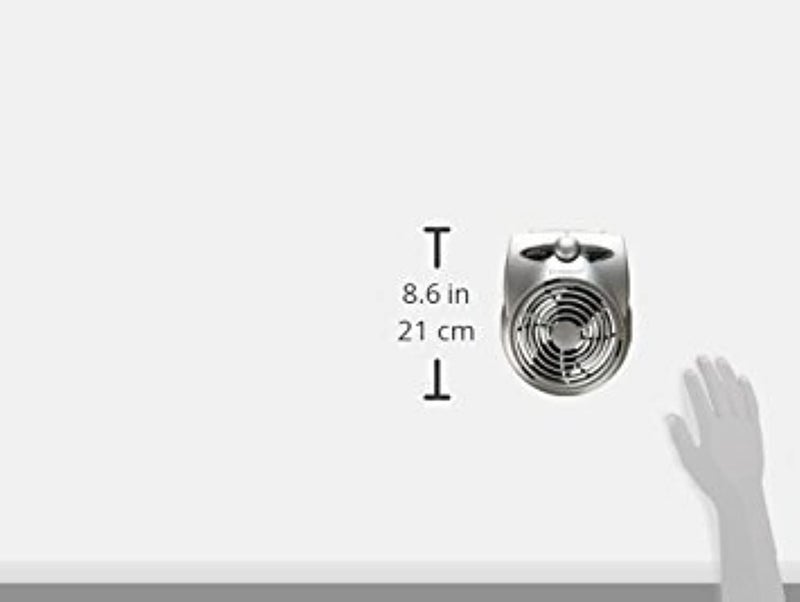 Pro Select Cool Pup Crate Fan, 8x6.25x2.5â€ in Size â€“ Quiet Battery Fan Keeps Dogs & Cats Cool with Built-in Thermometer, Silver - Image 2